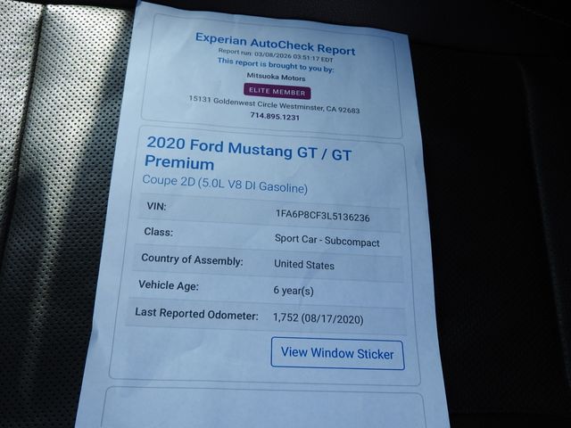 FORD MUSTANG