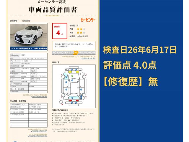 LEXUS IS300h