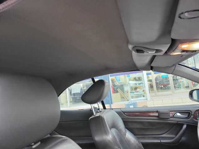 MERCEDES BENZ CLK class open