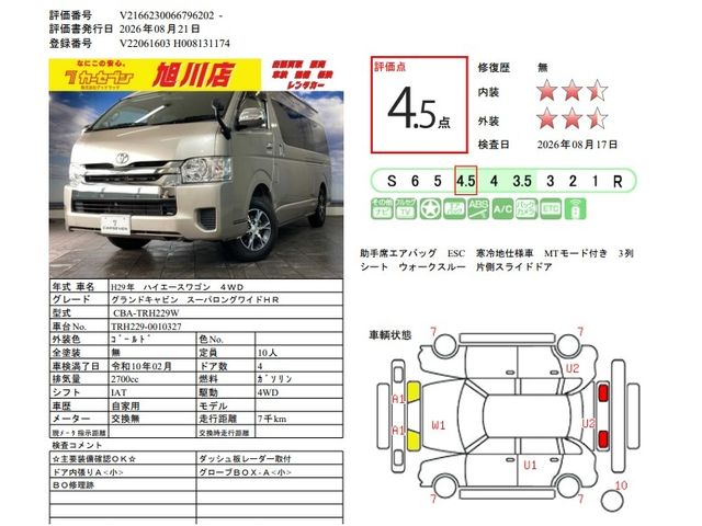 HIACE wagon 4WD