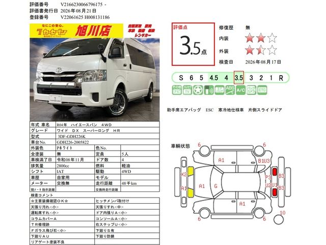 HIACE van 4WD