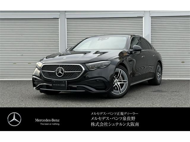 MERCEDES BENZ E class sedan