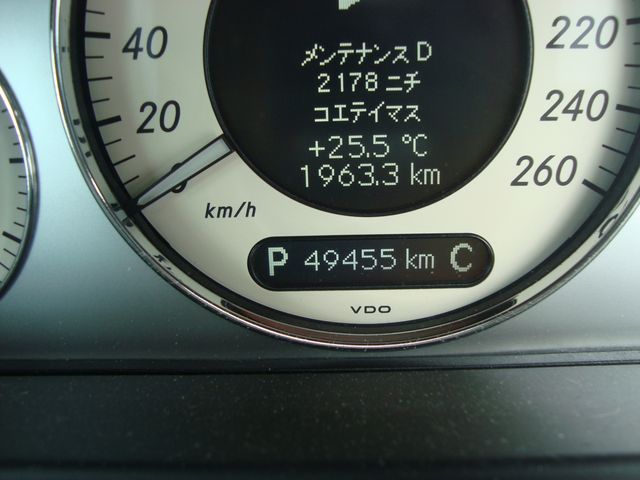MERCEDES BENZ E class sedan