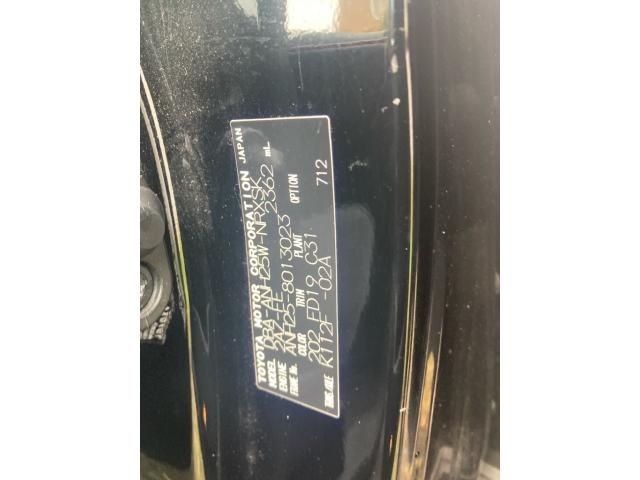 VELLFIRE 4WD