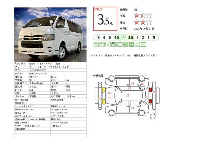 HIACE van 4WD