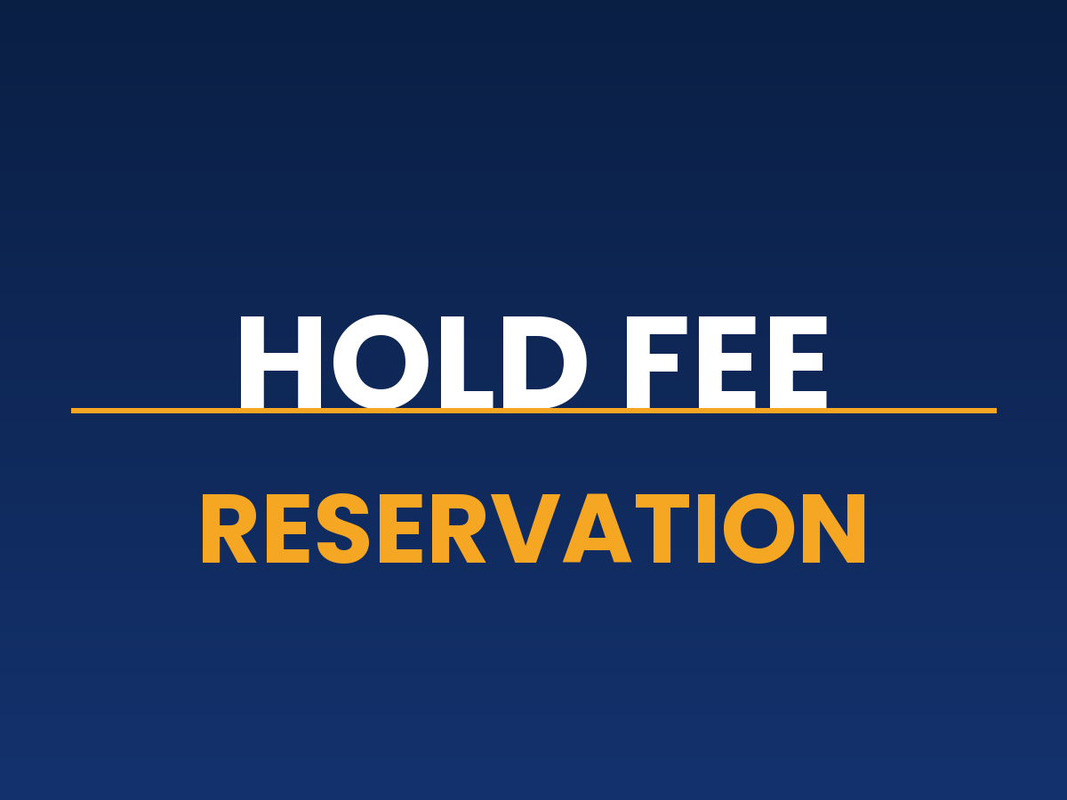 Vehicle Hold Deposit – NOT A VEHICLE PURCHASE